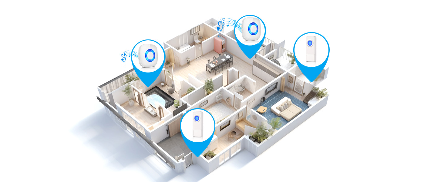 Expandable doorbell system