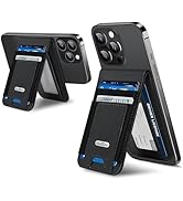 For Magsafe Wallet Stand, Strongest Magnetic Wallet for iPhone 16/15/14/13 Series, for iPhone Wal...