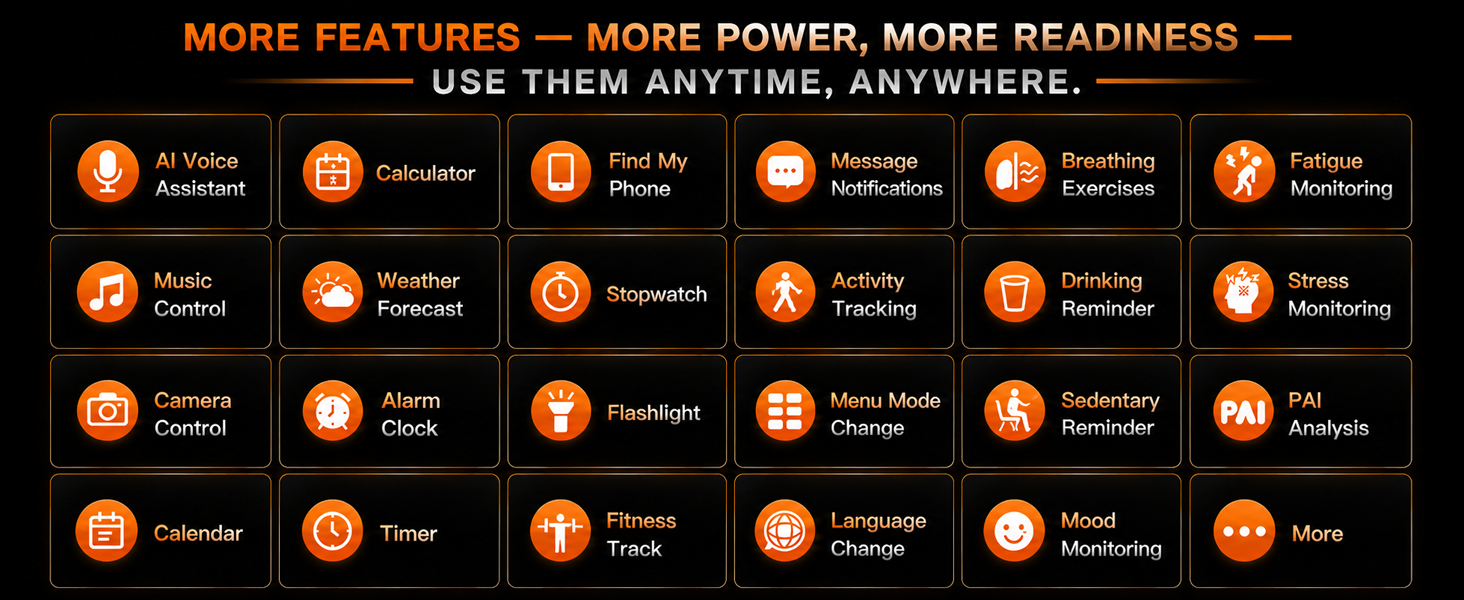 Multi-functional Smartwatch for Men