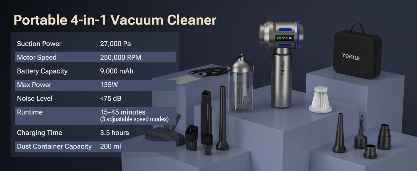 mini car vacuum