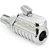 CROM Air Chuck Tire Inflator – Lock-On Chuck with 1/4-Inch F NPT Open Flow, for Dually Trucks, RV...