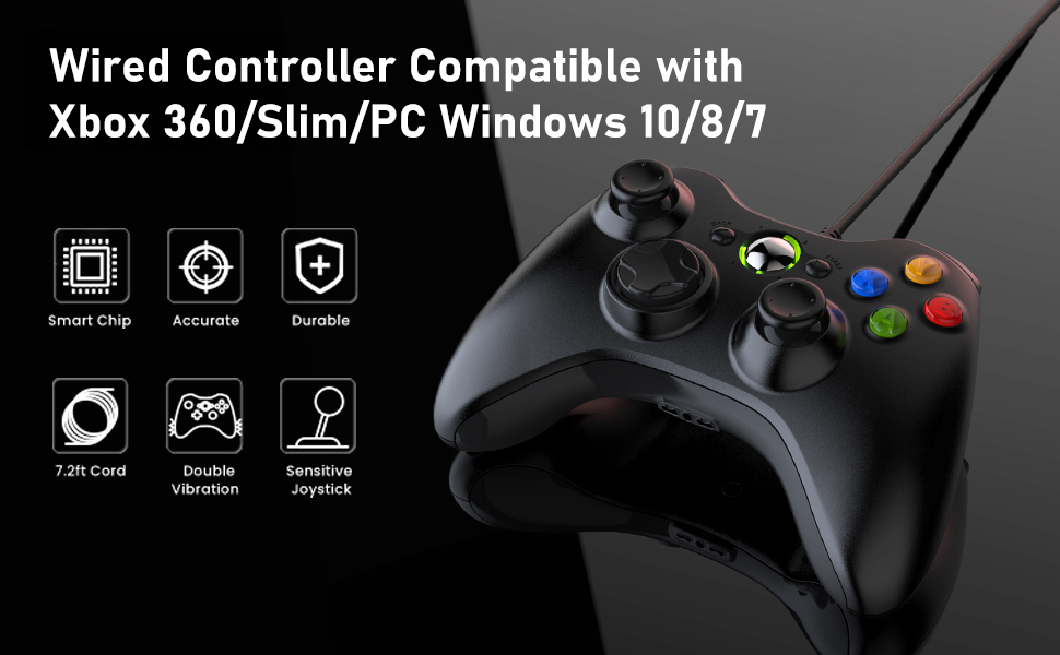xbox 360 wired controller