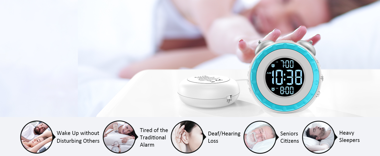 loud alarm clock for bedroom