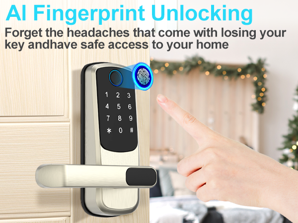 fingerprint door knob