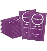 Travel Size Conditioner Bulk 0.34 fl oz/10ml Individually wrapped Mini Hair Conditioner for Men W...