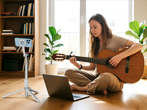 capturing group photos vlogging recording videos,adjustable height ensures you get the perfect shot 