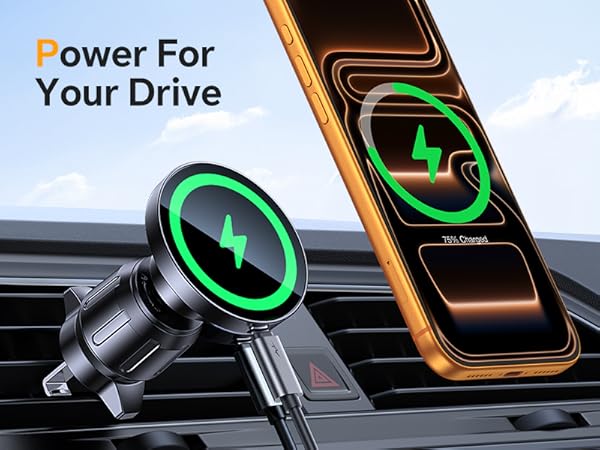 Wireless Car Charger for MagSafe