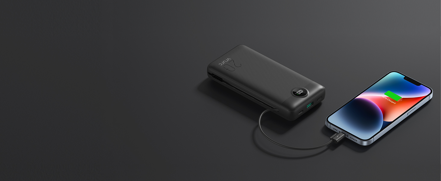 power bank 20000mah with wall plug