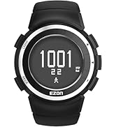 EZON Men's Digital Watch T029,Step Counter for Walking,Waterproof Pedometer Watches with Calories...