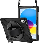 ProCase for iPad 10th Generation 10.9 Inch Case 2022, Rugged Heavy Duty Shockproof Cover Rotating...