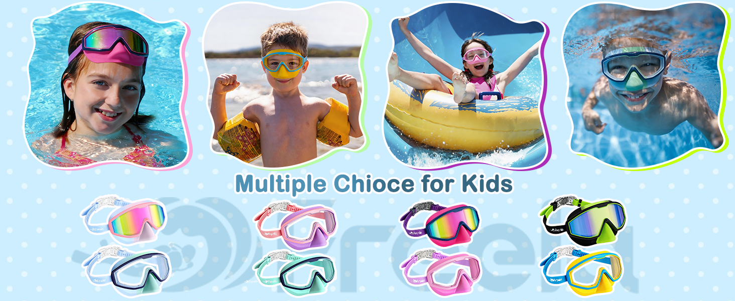 freela swim goggles for 3-14