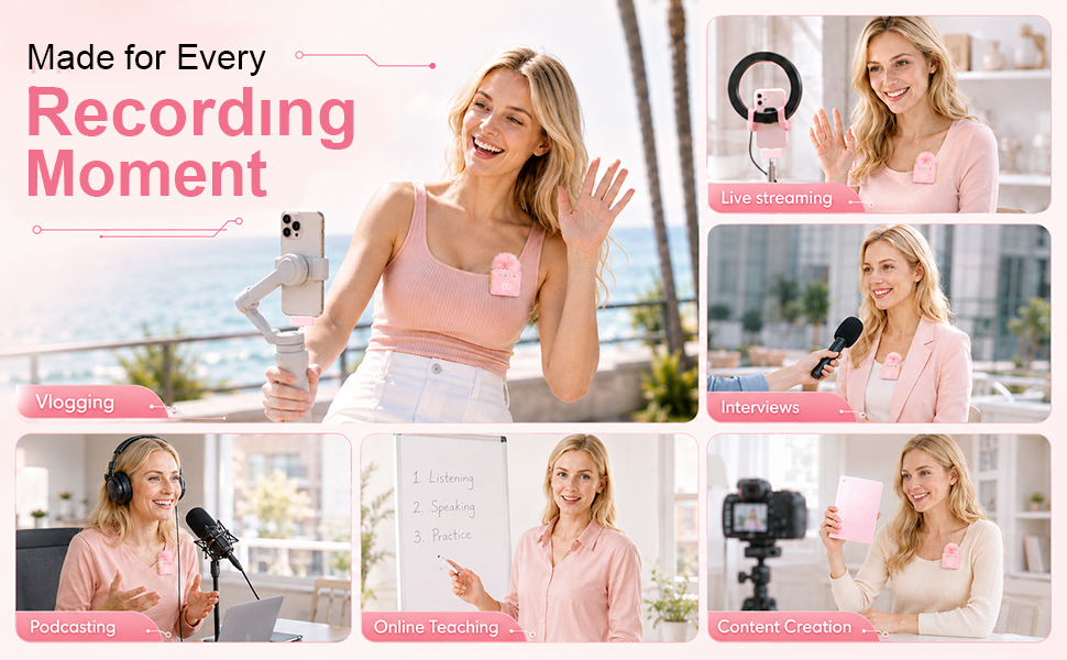 Made for Every Recording Moment