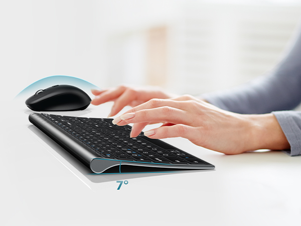 Ergonomic and comfortable Typing