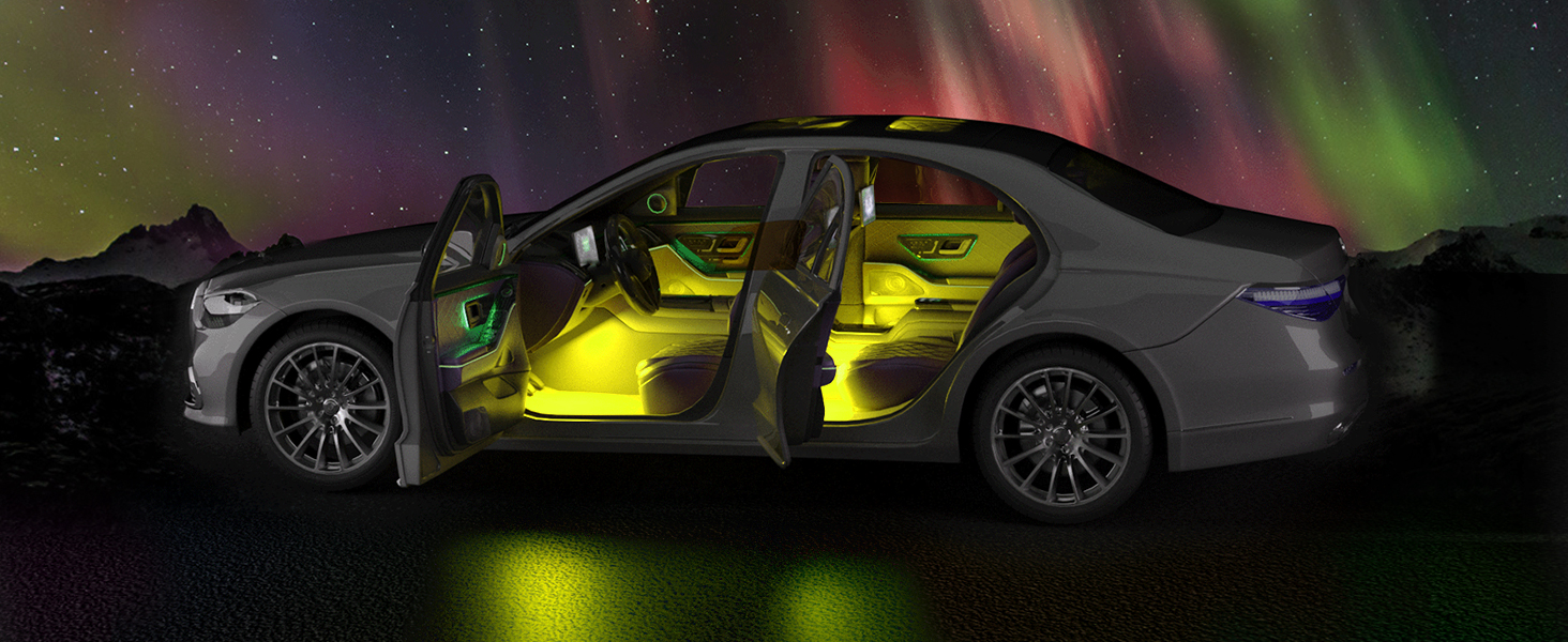 cool jdm car decor interior decorations lexus rx350 accessories interior inside car lights auto