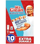 Mr. Clean Magic Eraser, Extra Durable, Shoe, Bathroom, Shower, and Car Window and Windshield Clea...