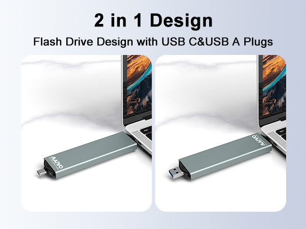 M.2 SSD Enclosure for NVME &amp; SATA, USB A to USB C M.2 SSD Enclosure