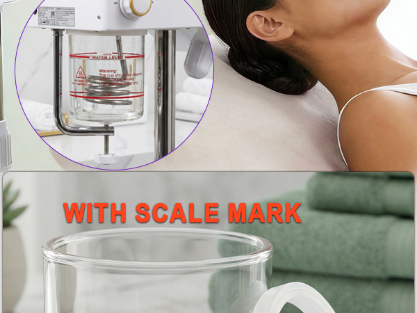FACIAL STEAMER ACCESSORY (Big Glass Jar)