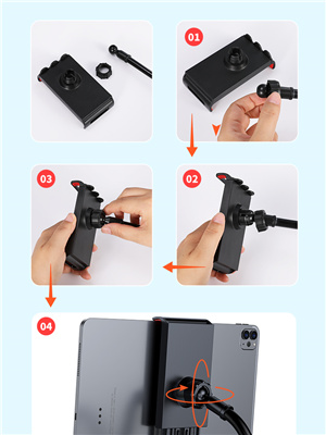 Gooseneck Tablet Holder Phone Stand