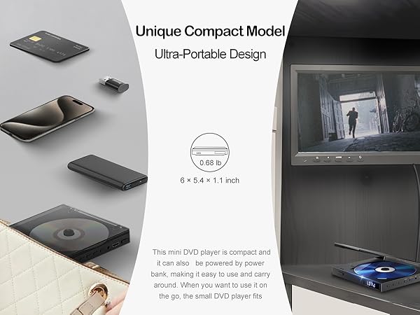 mini dvd player for tv hdmi