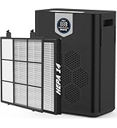 DAYETTE Air Purifier for Home Large Room Bedroom Up to 3000 Ft² with Washable Pre-Filter, Air Qua...