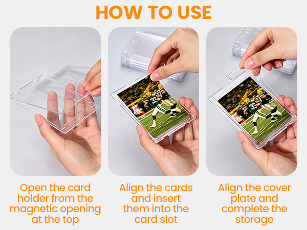 Magnetic Card Holders