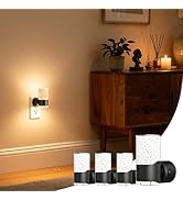 VOLISUN LED Night Lights Plug into Wall, Dimmable Night Light 3 CCT &amp; 5 Brightness Levels, Acryli...