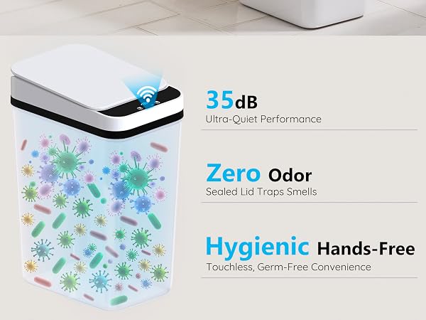 bathroom trash can