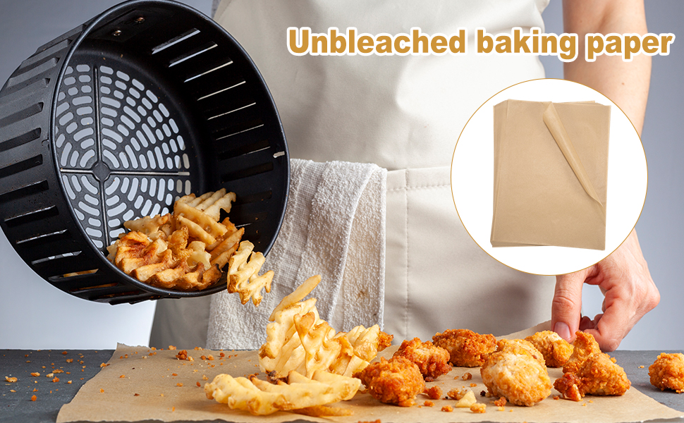 Unbleached baking paper