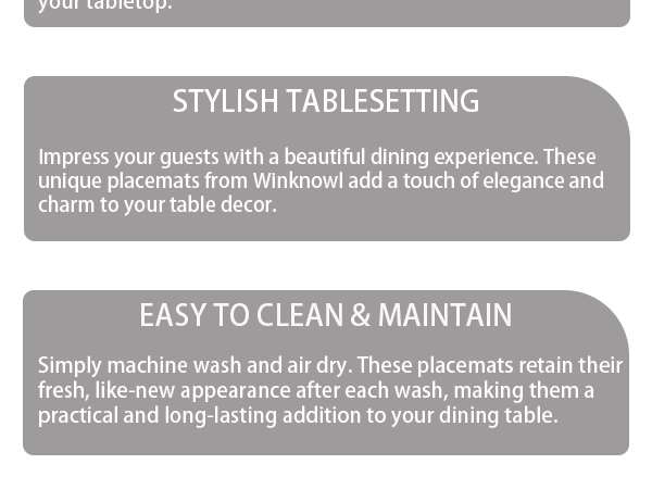 stylish table setting