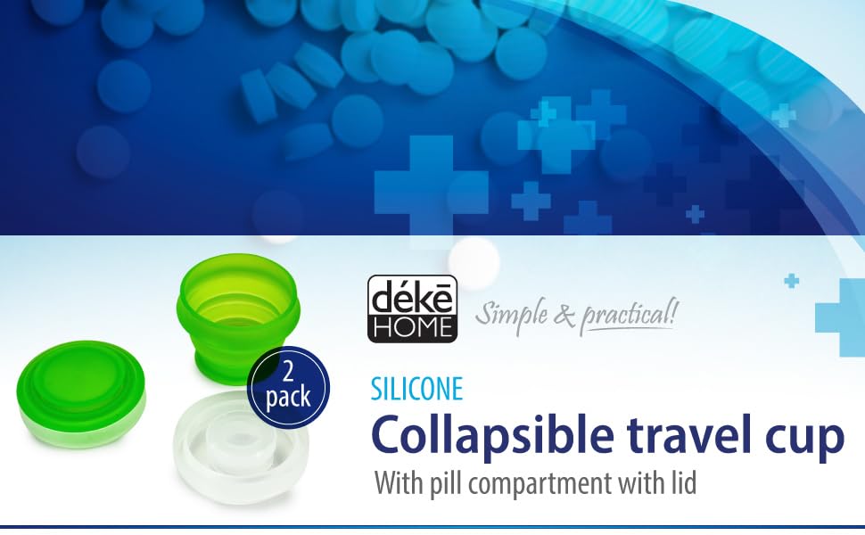 Open Lid Round Pill Box Organizer Pocket Small case Holder Daily containers. Medicine Holder