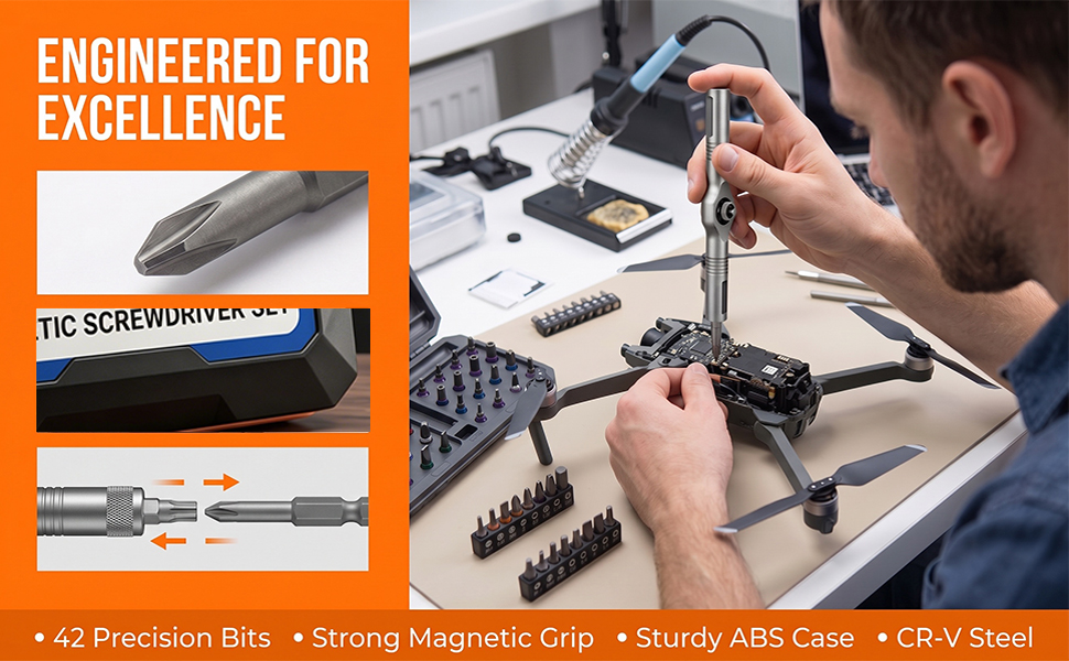 T Handle Repair Tool Kit for Electronics DIY