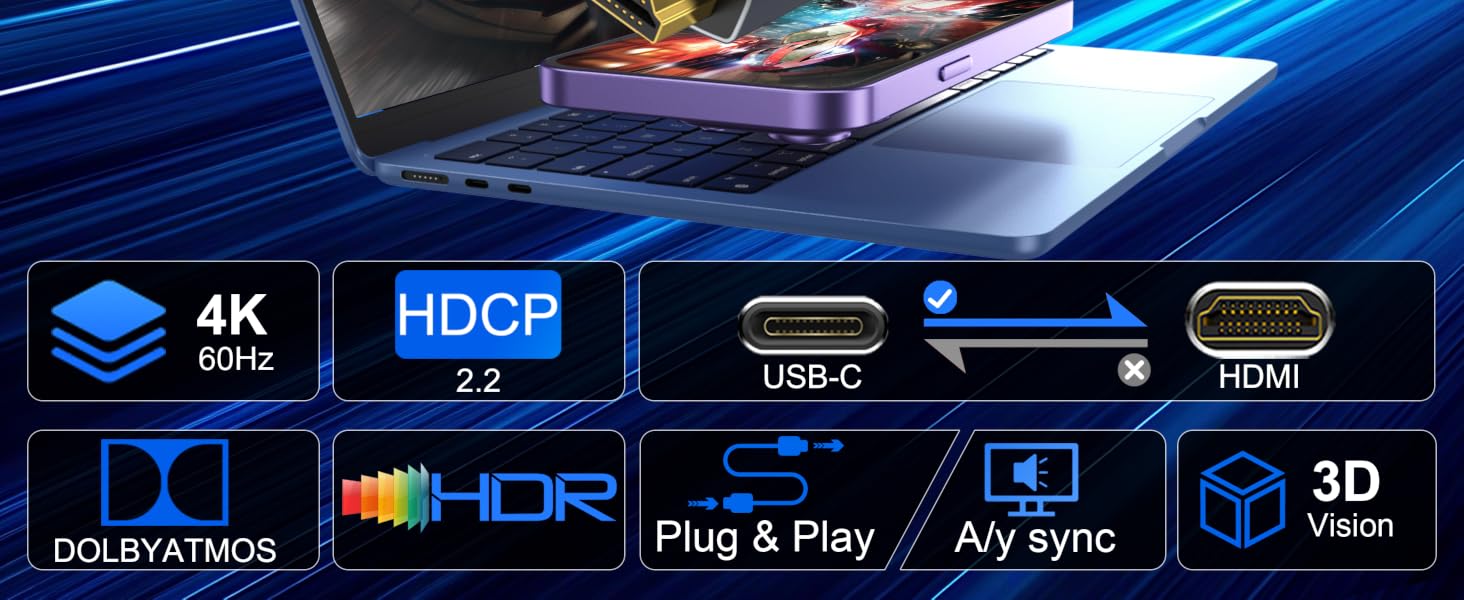 USB C to HDMI Cable