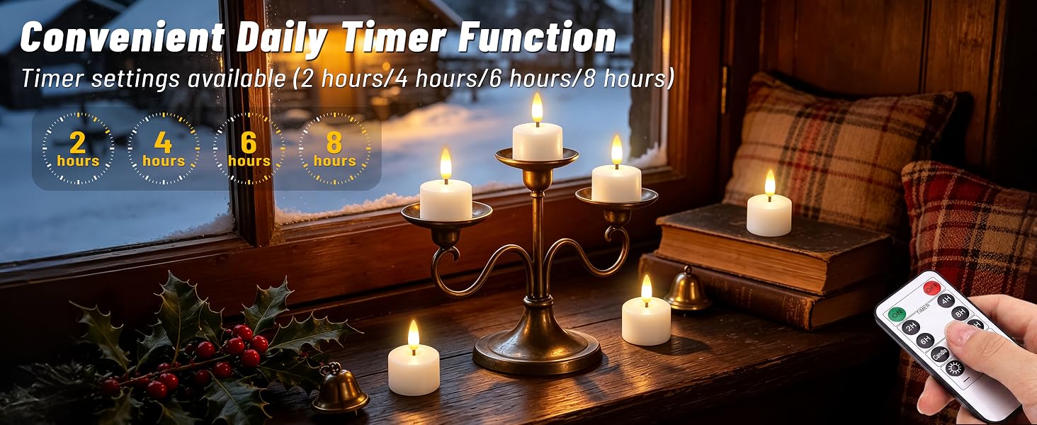 Convenient Daily Timer Function