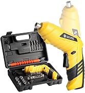 SainSmart Cordless Electric Screwdriver with Rechargeable 3.6v Lithium Battery and 1/4” Hex Chuck...