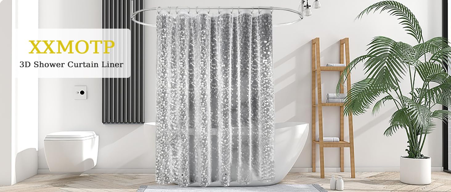 Clear Stone Shower Liner