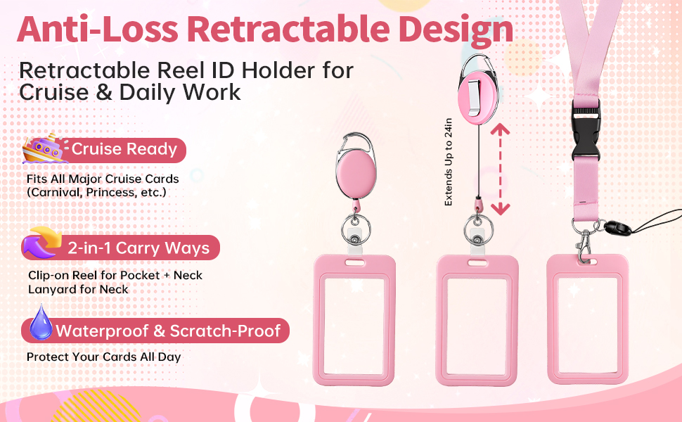 Anti-Loss Restractable Design