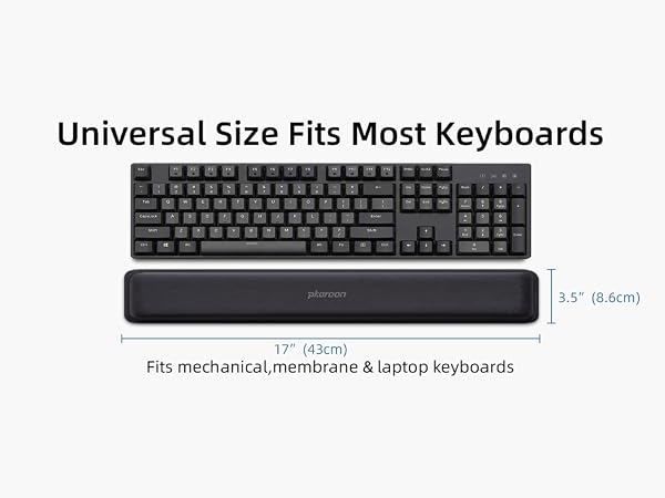 Gel Memory Foam Keyboard Wrist Rest