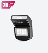 Ulanzi SL03 Mini Flash Speedlite - GN8 Powerful 6500k On-Camera Flash Light, 4 Power Levels, Comp...