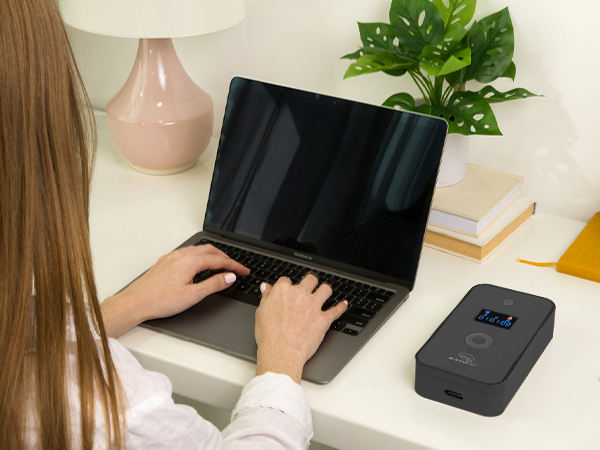 Secure phone storage lock box with charging slot prevents distractions and encourages focused living