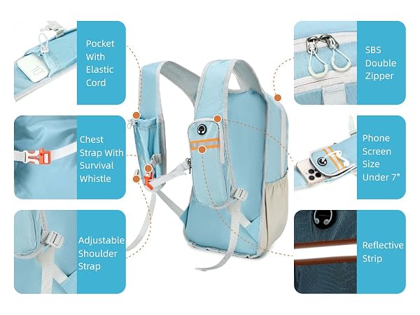 small hiking backpack