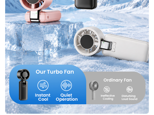 portable fan rechargeable