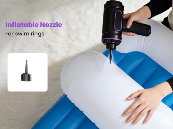 inflatable nozzle