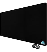 Cacoy Gaming Mouse Pad, 47.2”x23.6” Oversized Computer Desk Pad, Non-Slip Keyboard Mousepad with ...