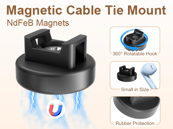  Cable Tie Mounts Base