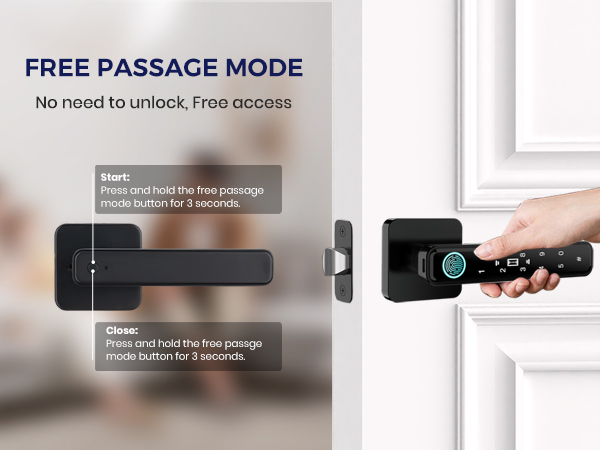 thumb print door lock