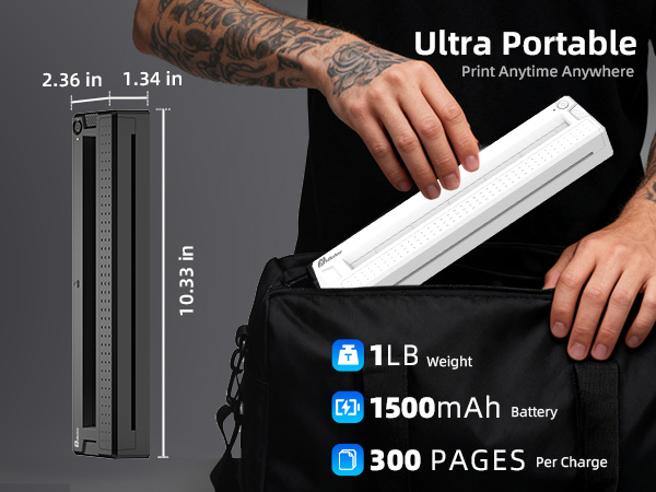 portable tattoo stencil printer