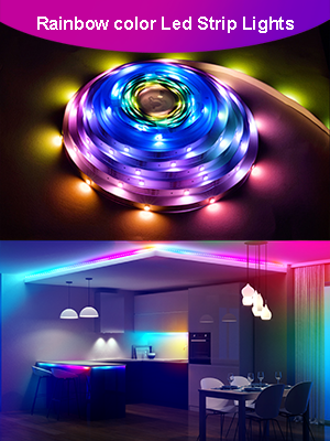 app control led strip lights with remote