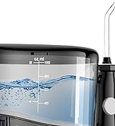 HEYAXA Water Dental Flosser for Teeth Cleaning with 1000ML Large Capacity and UV Storage, 10 Adju...