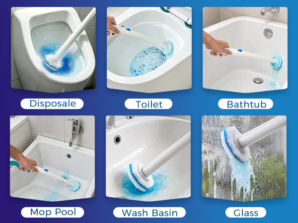 disposable toilet cleaner wand