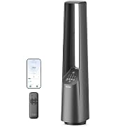 PELONIS 40" Smart Bladeless Fan for Bedrrom - Tower Fan, Alexa/Google/WiFi, DC Motor, 6 Speeds, 4...
